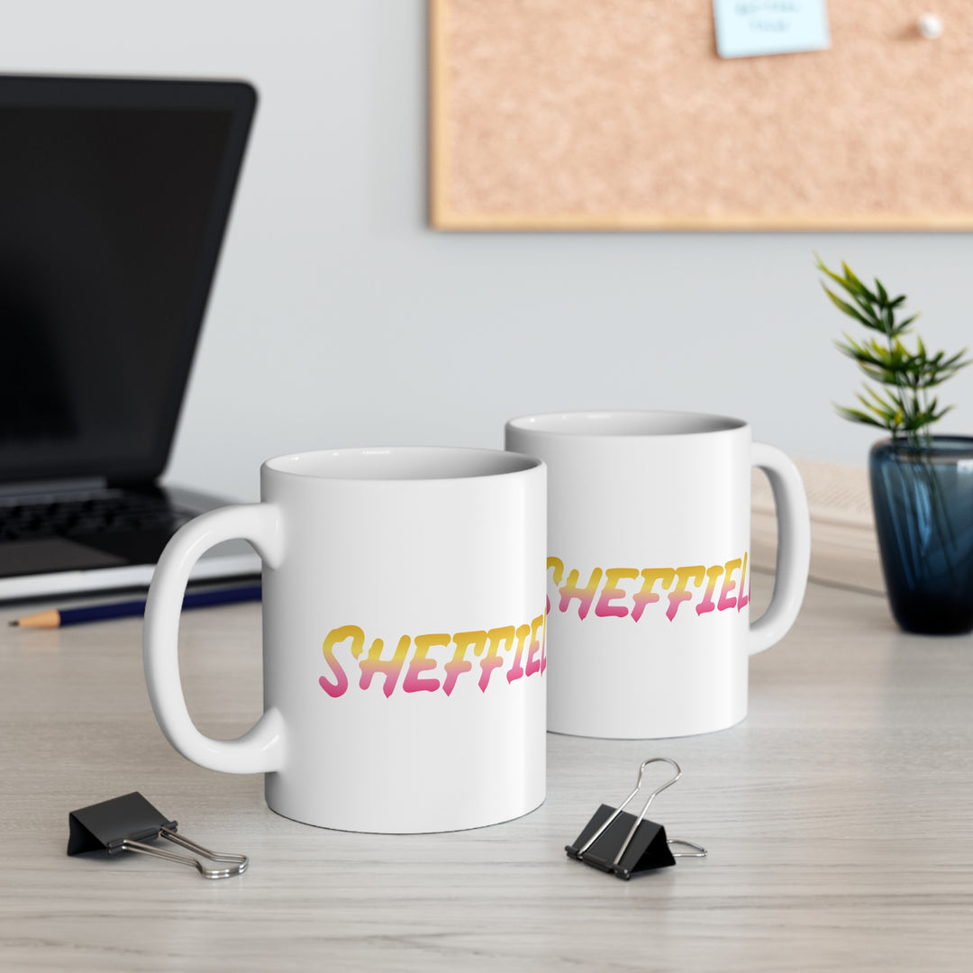 Sheffield Coloured Mug 11oz