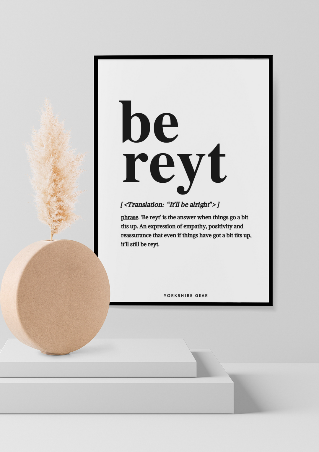 Be Reyt Premium Wooden Frame