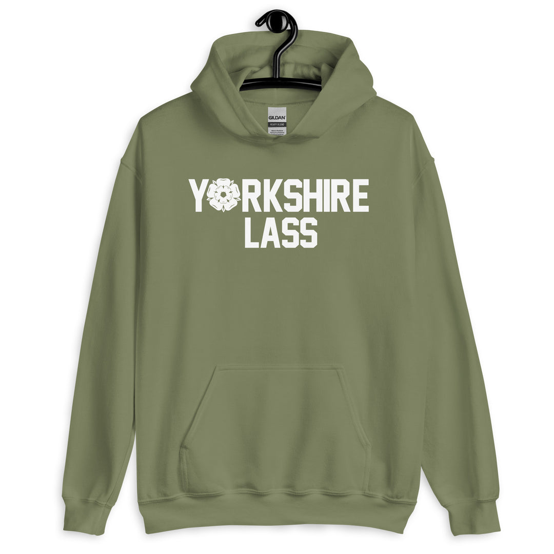 Yorkshire Lass Hoodie - Green