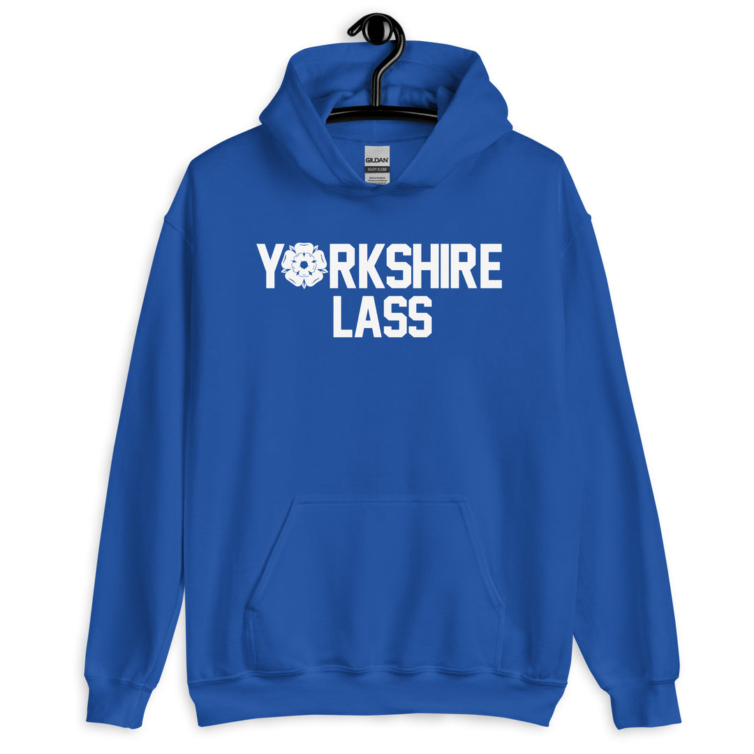 Yorkshire Lass Hoodie - Blue