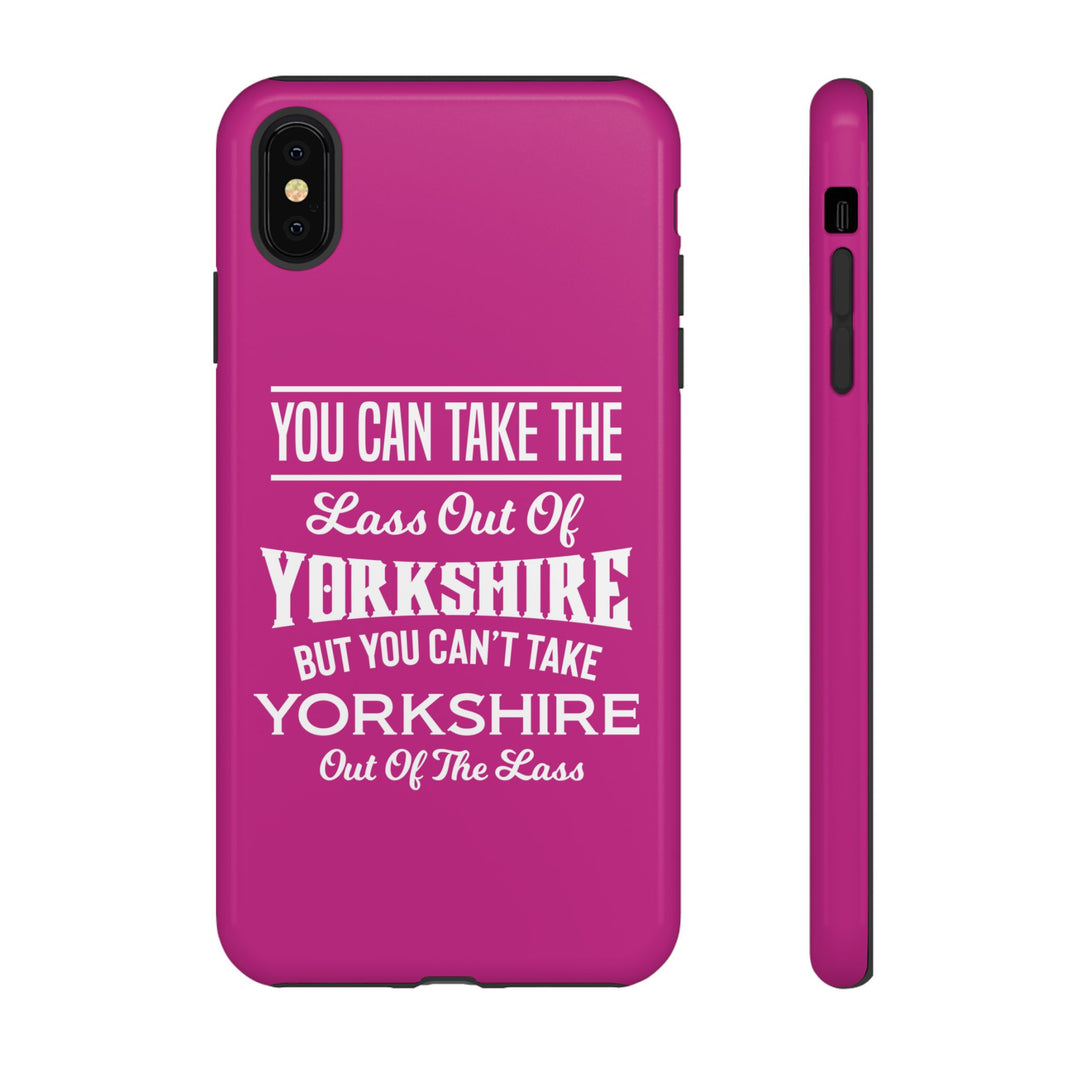 Yorkshire Lass Quote Phone Case