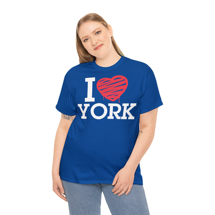 I Love York Unisex Tee