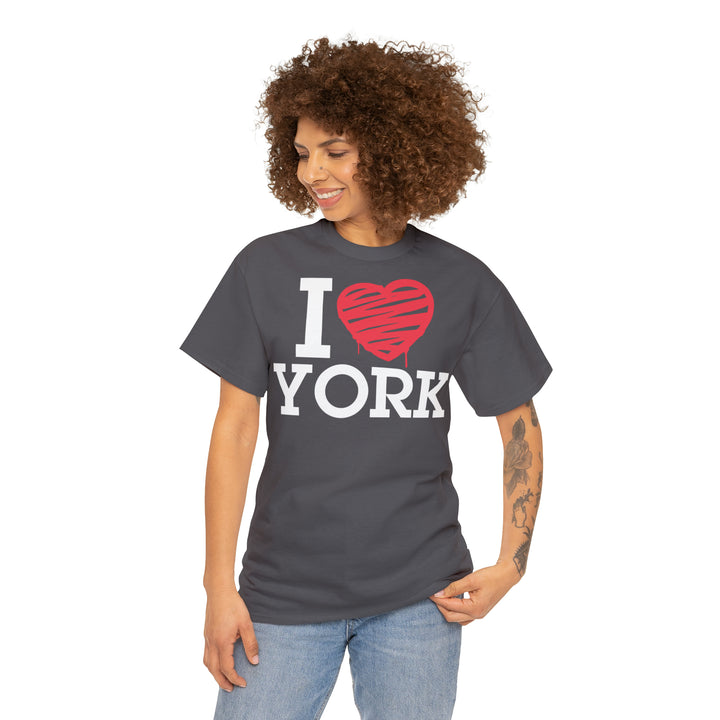 I Love York Unisex Tee