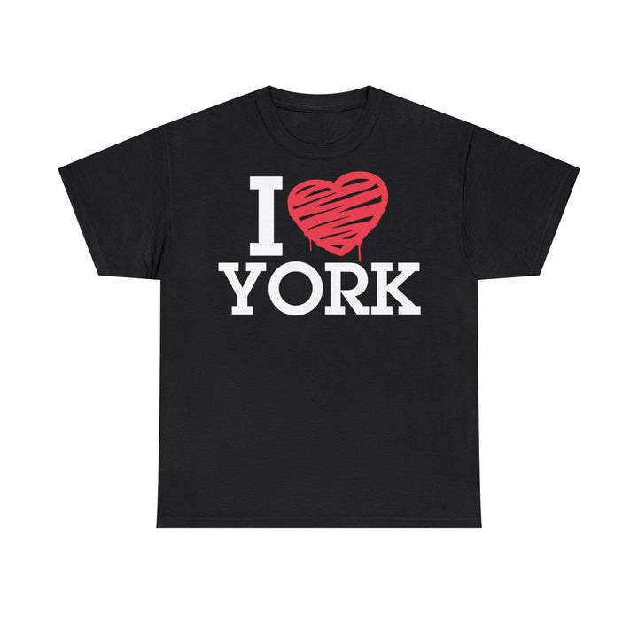 I Love York Unisex Tee