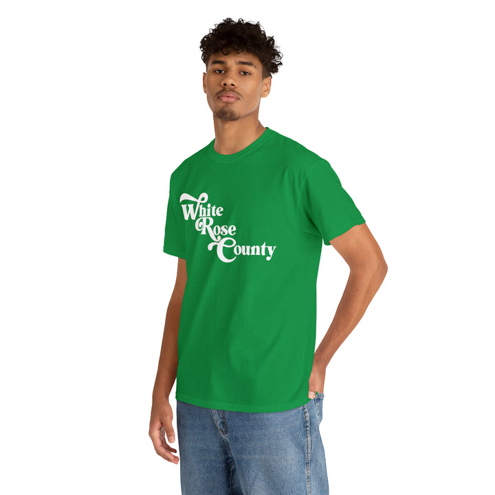 White Rose County Unisex Tee