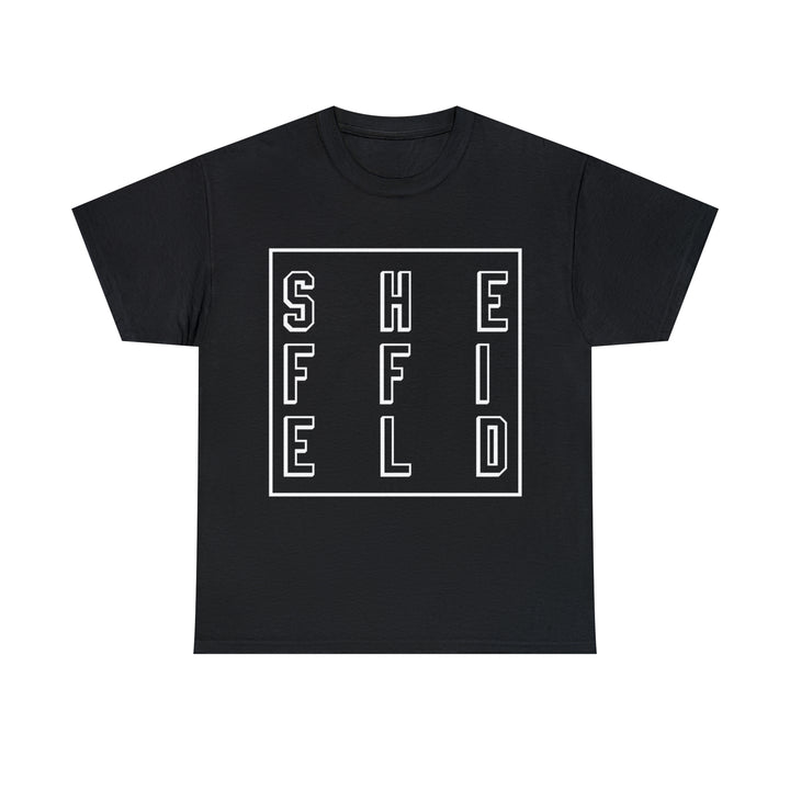 Boxed Sheffield Print Unisex Tee