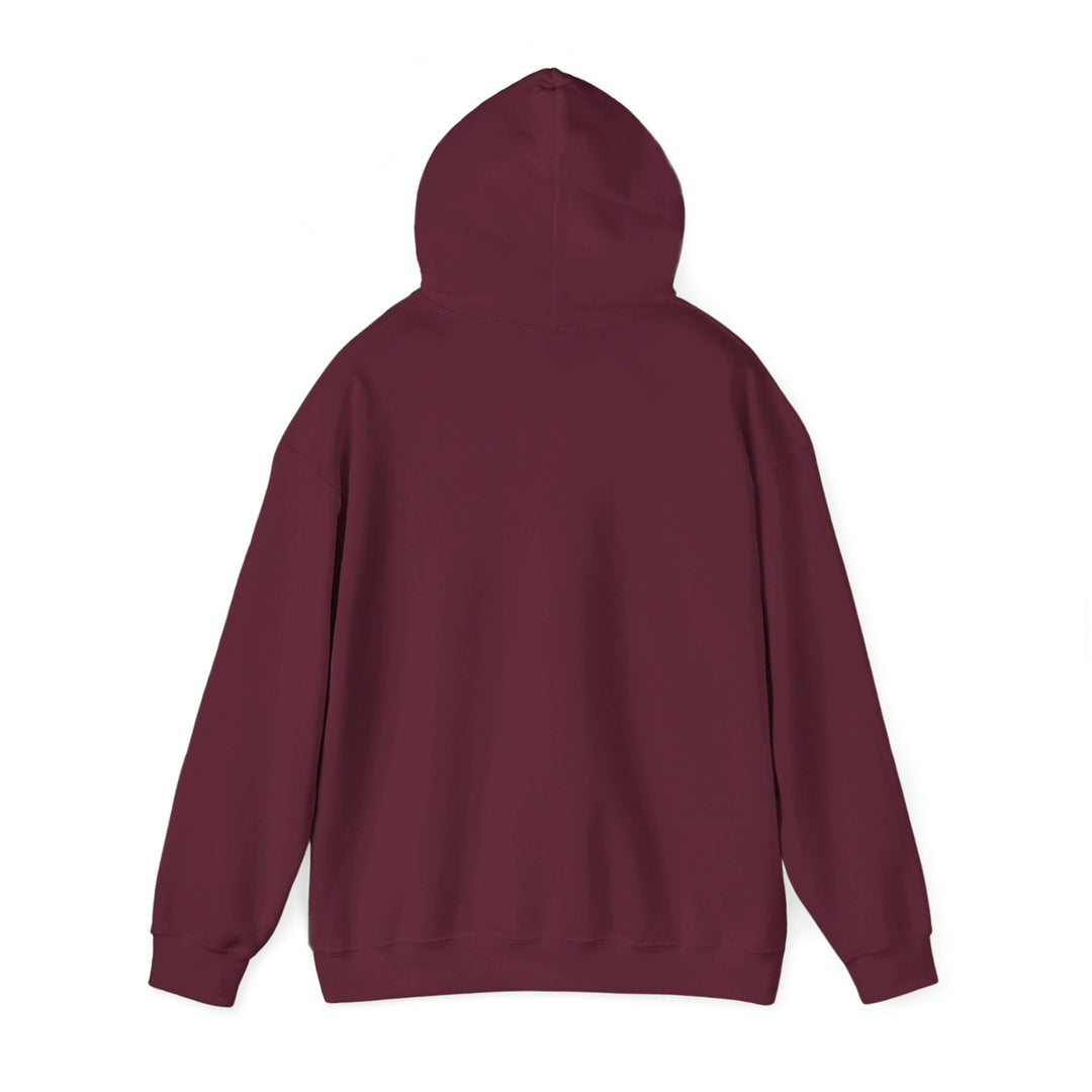 Merry Chuffin Christmas Hoodie - Maroon