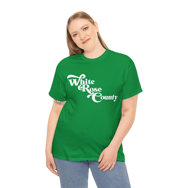 White Rose County Unisex Tee