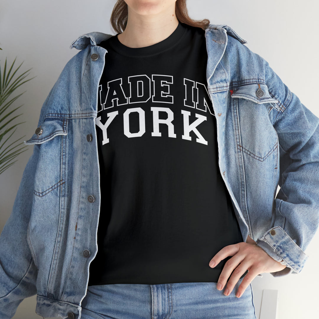 Made in York Unisex Tee | New York T-shirts | Yorkshire Gear