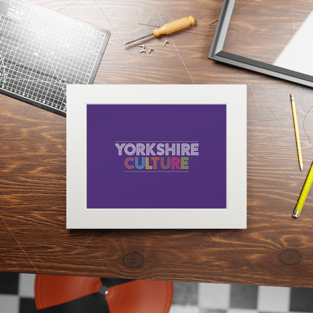 Yorkshire Culture Print Frame