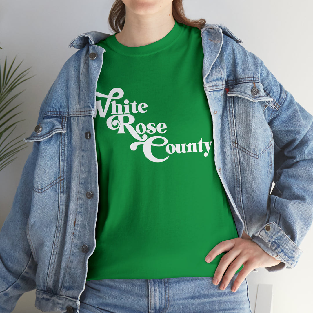 White Rose County Unisex Tee