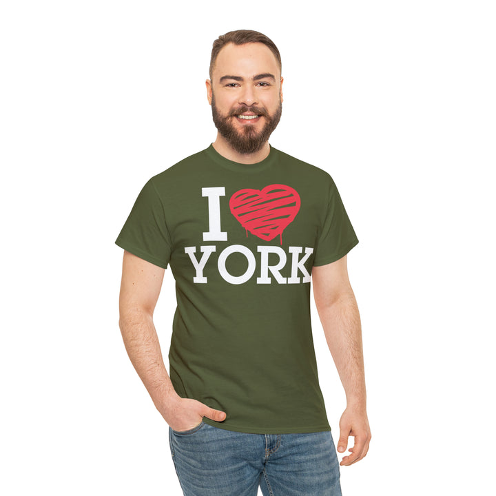 I Love York Unisex Tee 