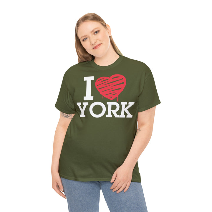 I Love York Unisex Tee 