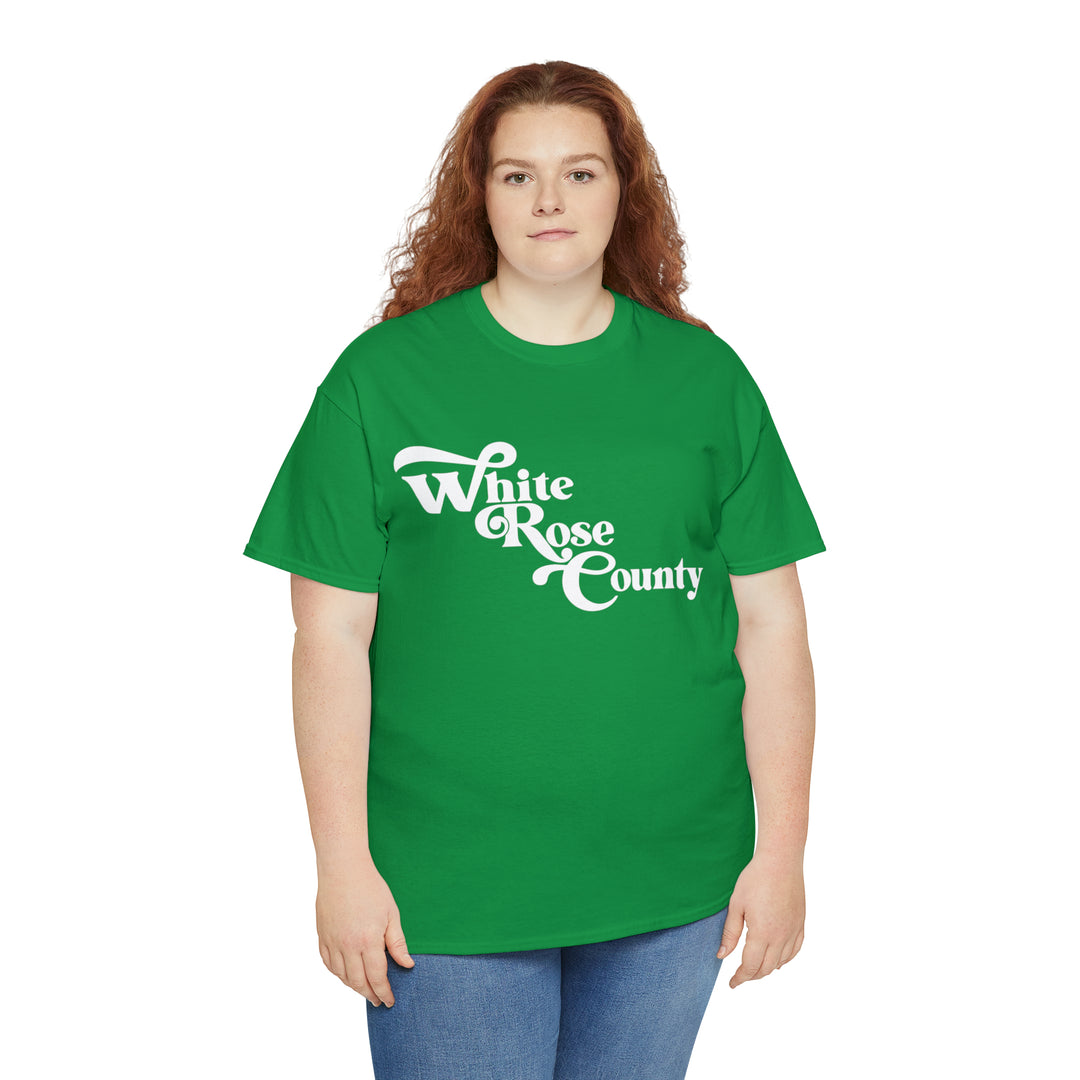 White Rose County Unisex Tee