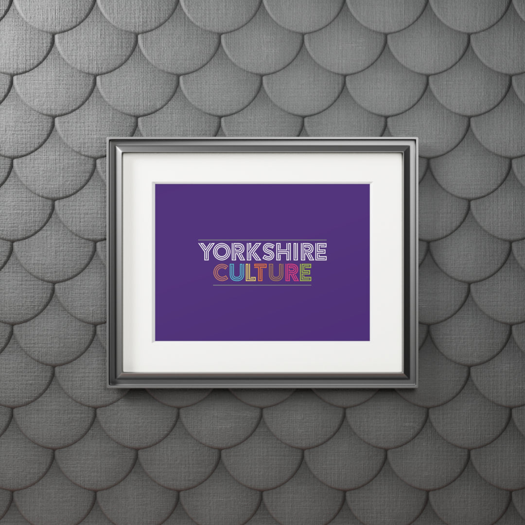 Yorkshire Culture Print Frame