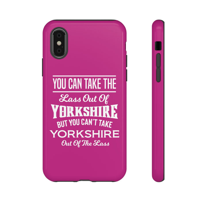 Yorkshire Lass Quote Phone Case