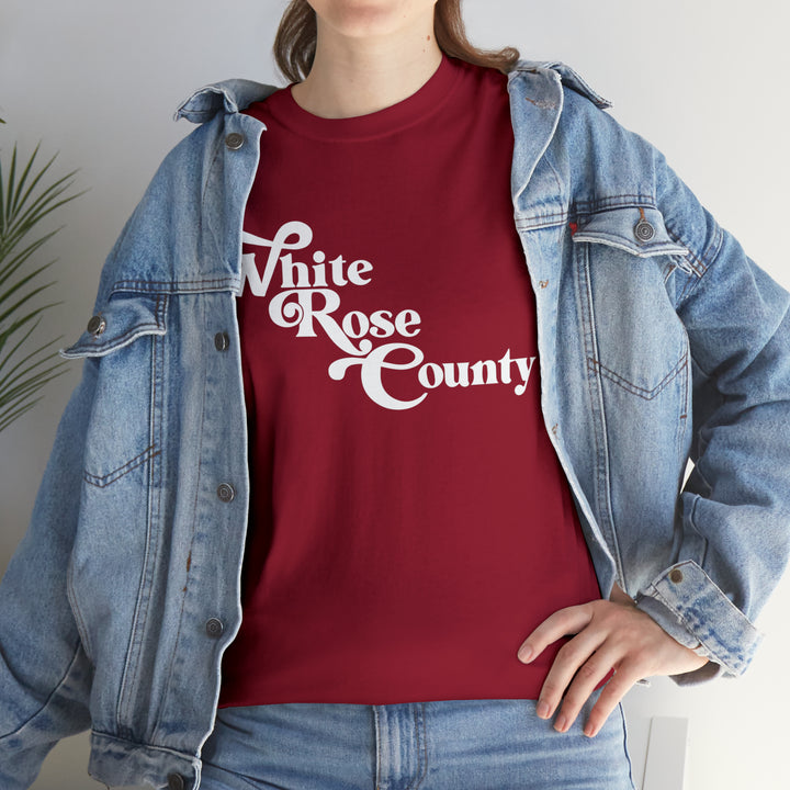 White Rose County Unisex Tee