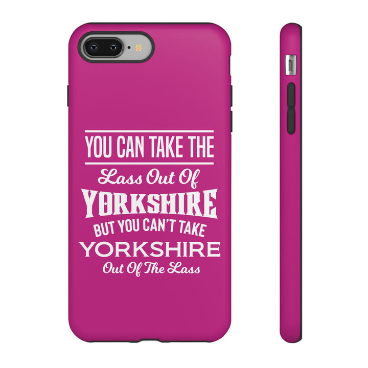 Yorkshire Lass Quote Phone Case