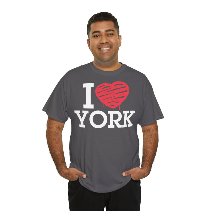 I Love York Unisex Tee