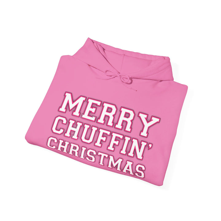 Merry Chuffin Christmas Hoodie - Premium