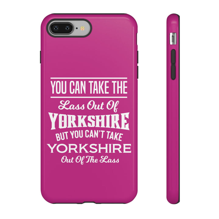 Yorkshire Lass Quote Phone Case