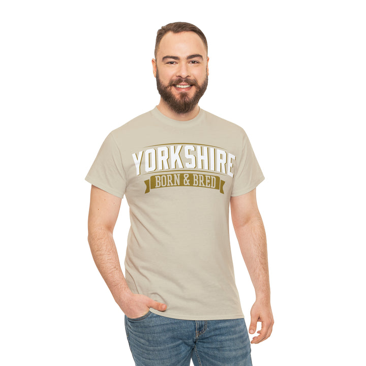 Yorkshire Born & Bred Unisex Tee