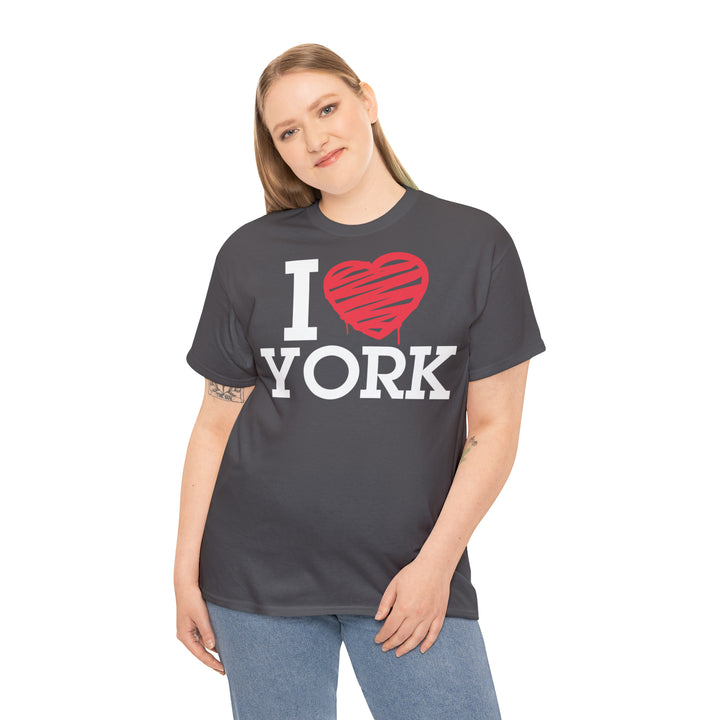 I Love York Unisex Tee