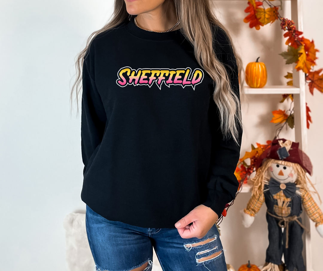 Sheffield Text Unisex Sweatshirt