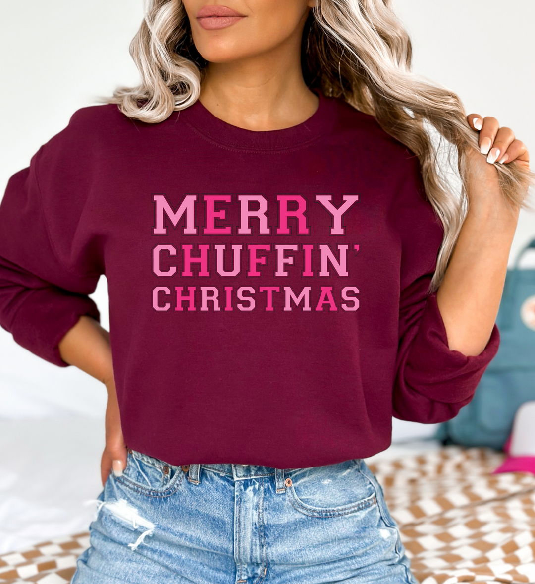 Merry Chuffin Christmas Sweatshirt