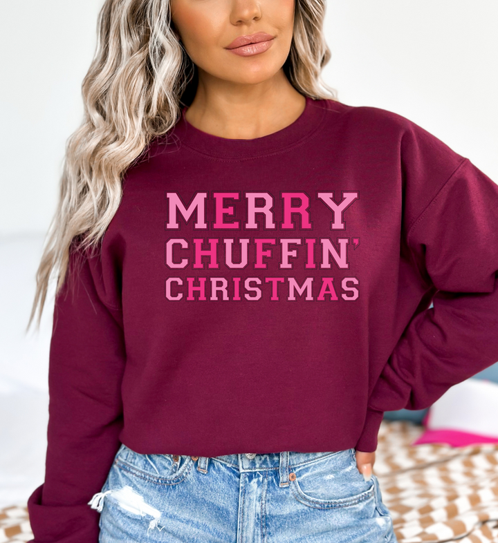 Merry Chuffin Christmas Sweatshirt