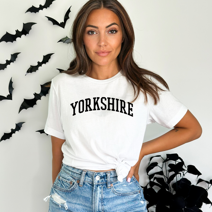 Yorkshire Unisex Class Tshirt - White