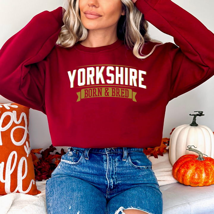Yorkshire Born n Bred Unisex Sweatshirt
