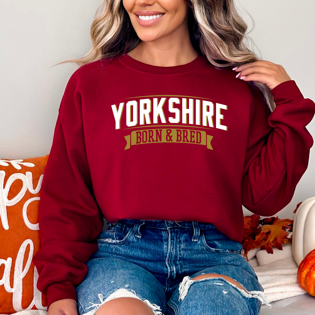 Yorkshire Born n Bred Unisex Sweatshirt