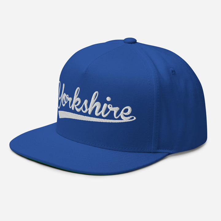 Flat Hat - Blue/White