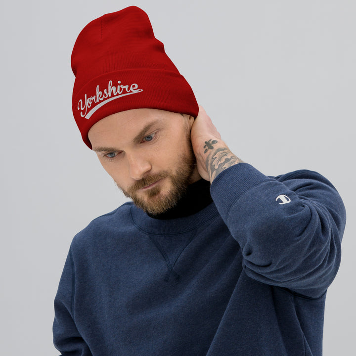 Yorkshire Beanie Hat - Red