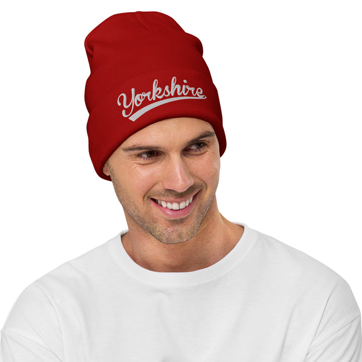 Yorkshire Beanie Hat - Red